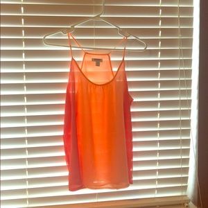Orange tank top